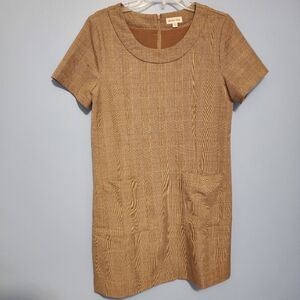 No Less Than (NLT) AUTUMN micro checkered square dress, 90's style